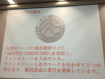 上席コンサルタントに認定されました 製造業 工場経営 Com 船井総合研究所 船井総研